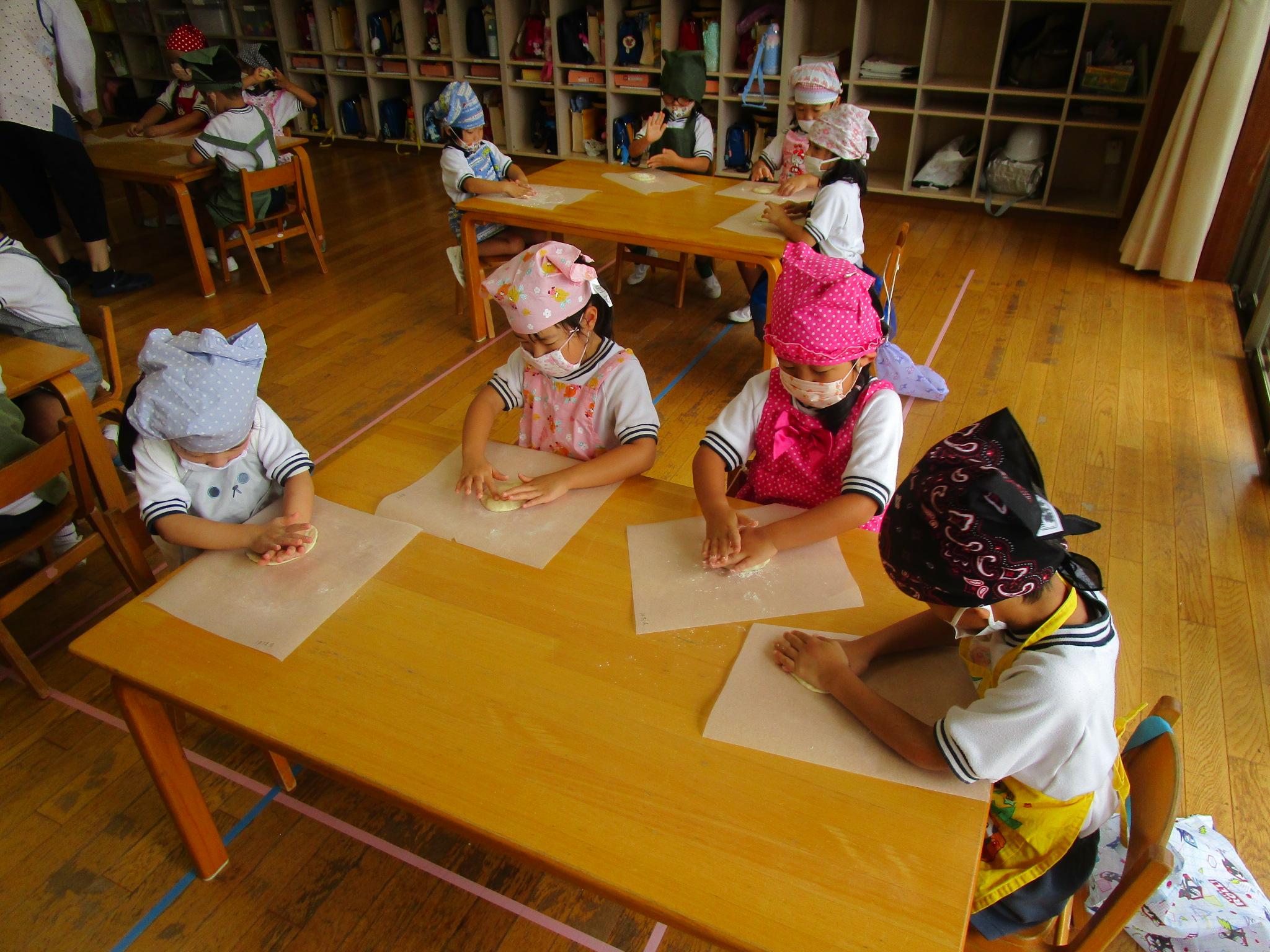 ゆり組　ピザクッキング♪